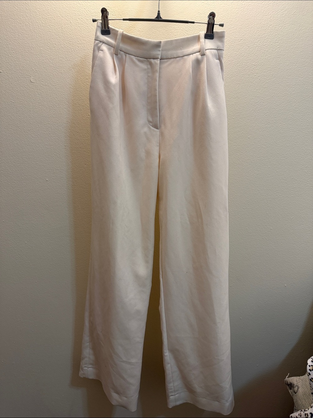 Sloan curve love high waited tailored pants - Cream